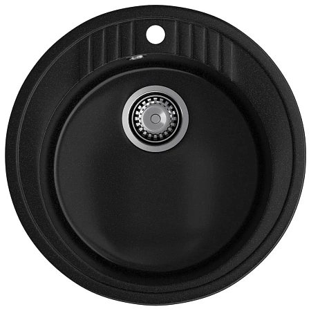 Кухонная мойка GranFest RONDO R-520 черный Кухонная мойка GranFest RONDO R-520 черный