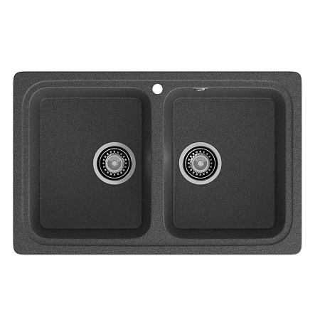 Кухонная мойка GranFest STANDART S-780K графит Кухонная мойка GranFest STANDART S-780K графит