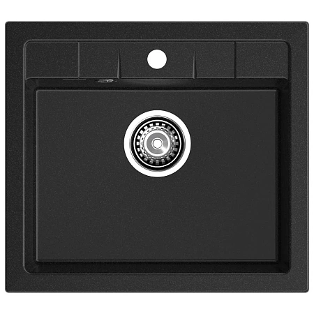 Кухонная мойка GranFest QUADRO Q-561 черный