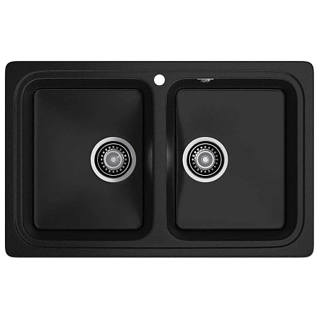 Кухонная мойка GranFest STANDART S-780K черный Кухонная мойка GranFest STANDART S-780K черный