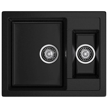 Кухонная мойка GranFest QUADRO Q-610K черный
