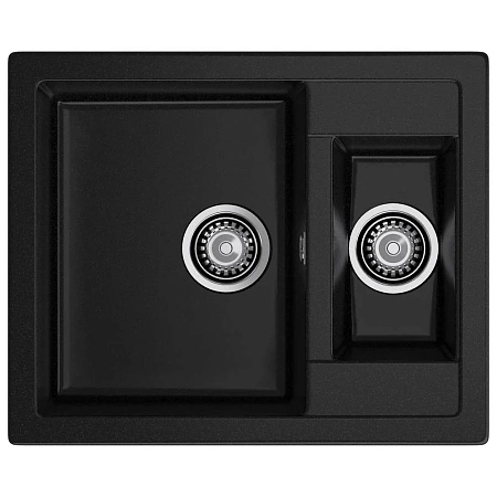 Кухонная мойка GranFest QUADRO Q-610K черный