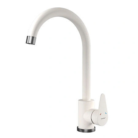 Смеситель для кухни GranFest GF-Z-5412 белый Смеситель для кухни GranFest GF-Z-5412 белый