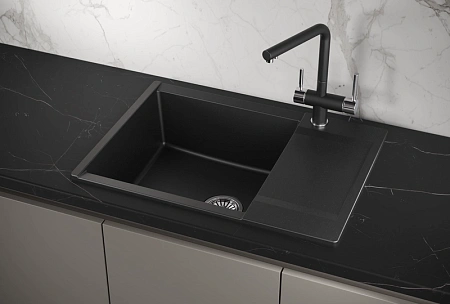 Кухонная мойка Granula 7003 шварц