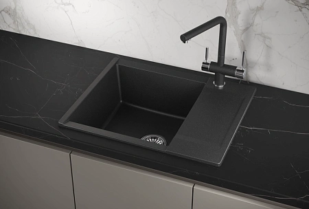 Кухонная мойка Granula 6202 черный