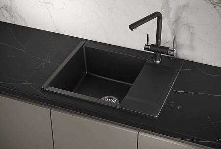 Кухонная мойка Granula 6202 шварц