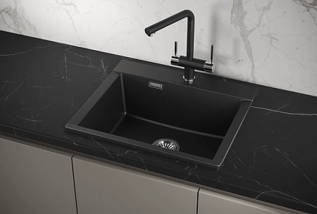 Кухонная мойка Granula 5804 шварц