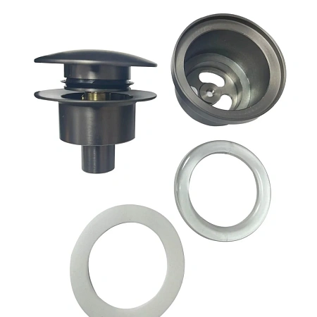 Донный клапан Haiba HB64-3 пепельный Донный клапан Haiba HB64-3 пепельный