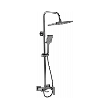 Душевая система Haiba HB24639-3 оружейная сталь