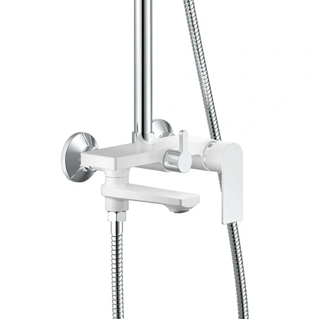 Душевая система Haiba HB24505-8 белый Душевая система Haiba HB24505-8 белый