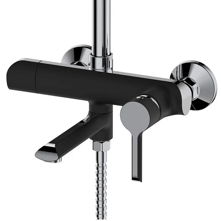 Душевая система Haiba HB24805-7 черный Душевая система Haiba HB24805-7 черный