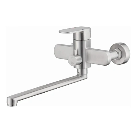 Смеситель для ванны Haiba HB22806 сталь Смеситель для ванны Haiba HB22806 сталь