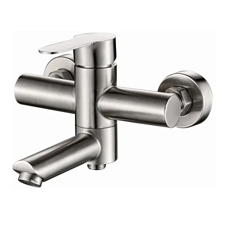 Смеситель для ванны Haiba HB60801 сталь Смеситель для ванны Haiba HB60801 сталь