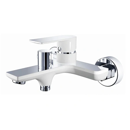 Смеситель для ванны Haiba HB60505-8 белый