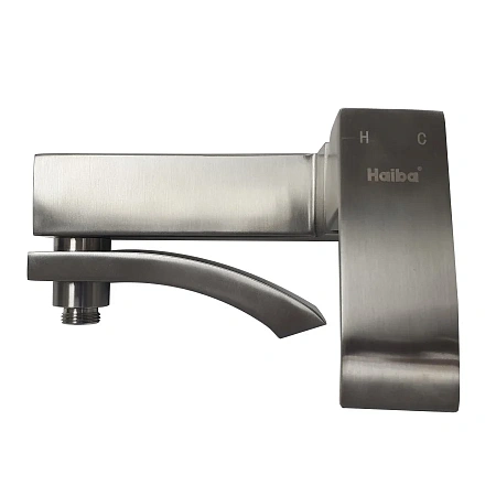 Смеситель для ванны Haiba HB60815 сталь Смеситель для ванны Haiba HB60815 сталь