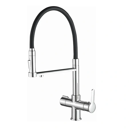 Смеситель для кухни Haiba HB76854 хром Смеситель для кухни Haiba HB76854 хром