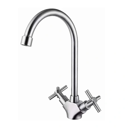 Смеситель для кухни Haiba HB49808 сталь Смеситель для кухни Haiba HB49808 сталь