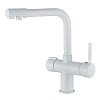 Смеситель для кухни Haiba HB70088-8 белый Смеситель для кухни Haiba HB70088-8 белый