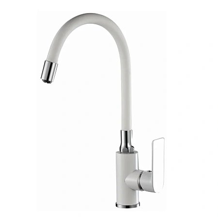 Смеситель для кухни Haiba HB73505-8 белый Смеситель для кухни Haiba HB73505-8 белый