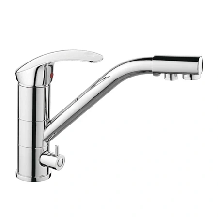 Смеситель для кухни Haiba HB4321 хром Смеситель для кухни Haiba HB4321 хром