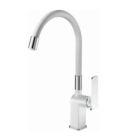 Смеситель для кухни Haiba HB73548-8 белый Смеситель для кухни Haiba HB73548-8 белый