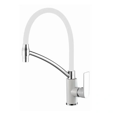 Смеситель для кухни Haiba HB72505-8 белый Смеситель для кухни Haiba HB72505-8 белый