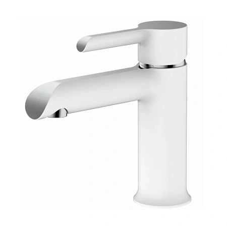 Смеситель для раковины Haiba HB10805-8 белый Смеситель для раковины Haiba HB10805-8 белый
