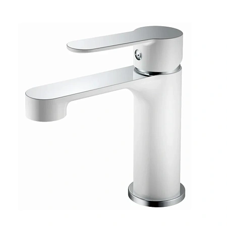 Смеситель для раковины Haiba HB10557-8 белый Смеситель для раковины Haiba HB10557-8 белый