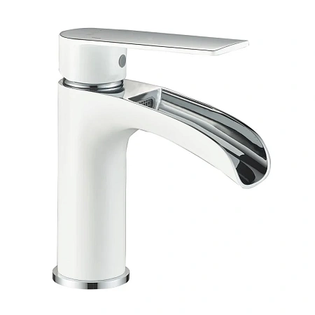 Смеситель для раковины Haiba HB13505-8 белый Смеситель для раковины Haiba HB13505-8 белый