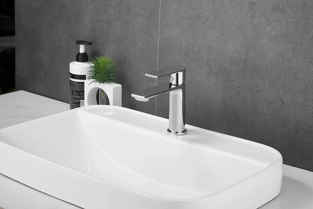 Смеситель для раковины Haiba HB10639 хром — Изображение 4