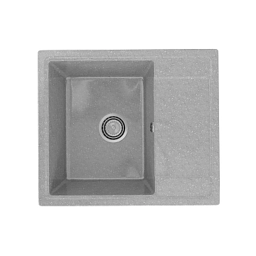 Кухонная мойка Practik PR-M-575-003 без сифона, светло-серый