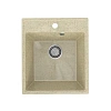 Кухонная мойка Practik PR-M-425-002 без сифона, слоновая кость Кухонная мойка Practik PR-M-425-002 без сифона, слоновая кость
