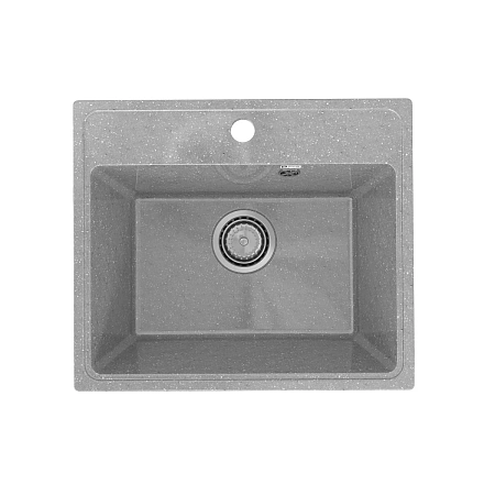 Кухонная мойка Practik PR-M-490-003 без сифона, светло-серый