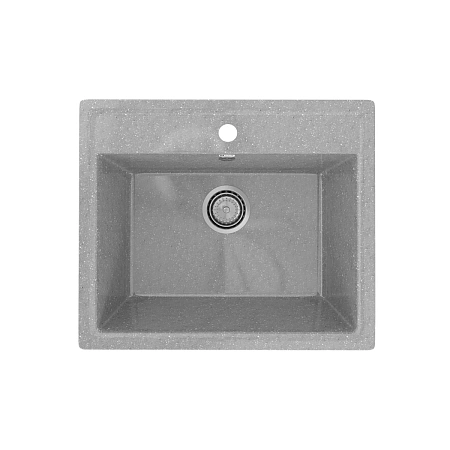 Кухонная мойка Practik PR-M-565-003 без сифона, светло-серый