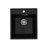 Кухонная мойка Practik PR-M-425-004 без сифона, черный оникс Кухонная мойка Practik PR-M-425-004 без сифона, черный оникс