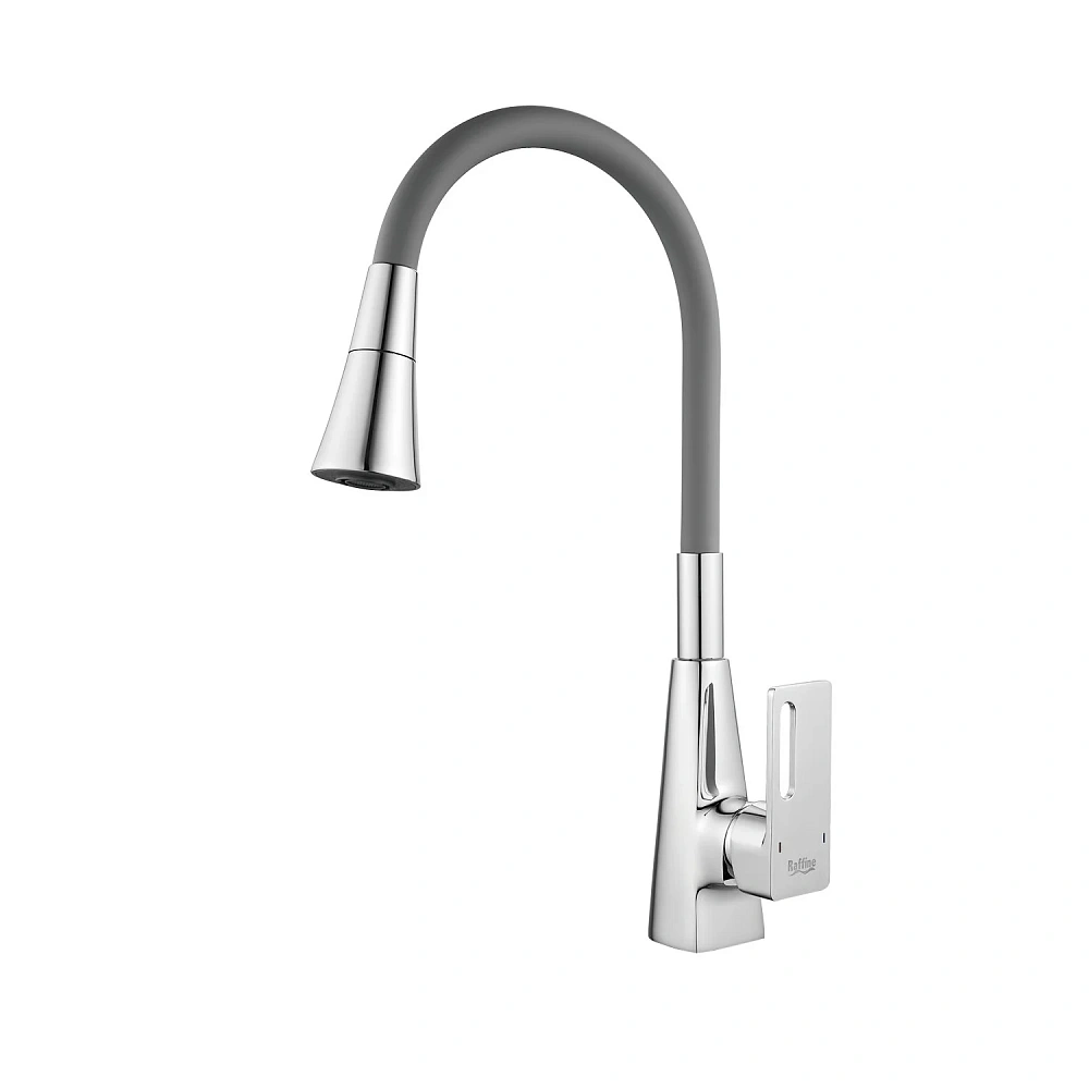 Смеситель для кухни Raffine F313-9 с гибким изливом, хром — Изображение 1