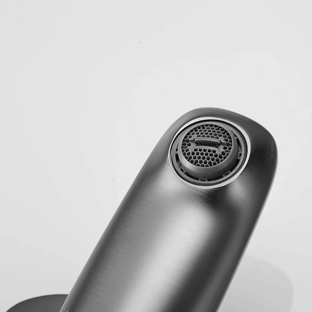 Смеситель для раковины Raffine F0185T оружейная сталь — Изображение 7
