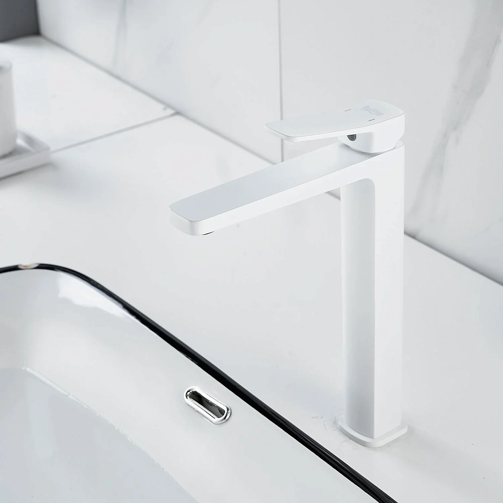 Смеситель для раковины Raffine F1199C белый — Изображение 13