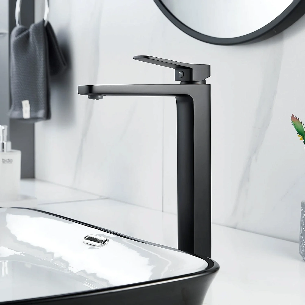 Смеситель для раковины Raffine F1199H черный — Изображение 14