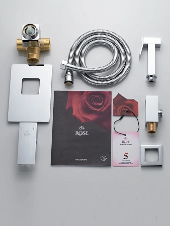 Детальная картинка товара «гигиенический душ rose r2805 хром» Детальная картинка товара «гигиенический душ rose r2805 хром»