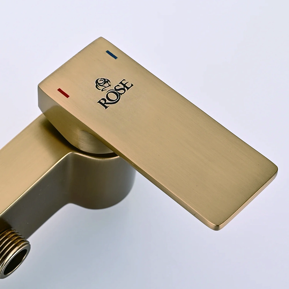 Гигиенический душ Rose R1805G-1 золотой сатин — Изображение 6