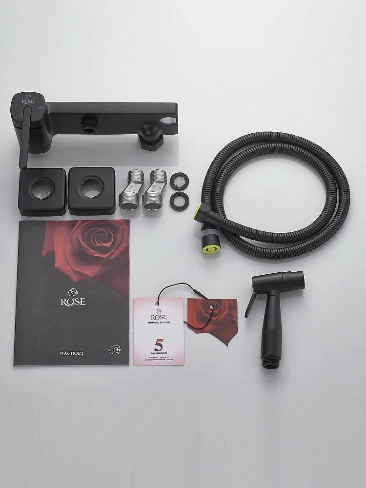 Гигиенический душ Rose R315H черный — Изображение 3