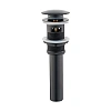 Донный клапан Rose RS12H черный Донный клапан Rose RS12H черный