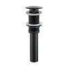 Донный клапан Rose RS11H черный Донный клапан Rose RS11H черный