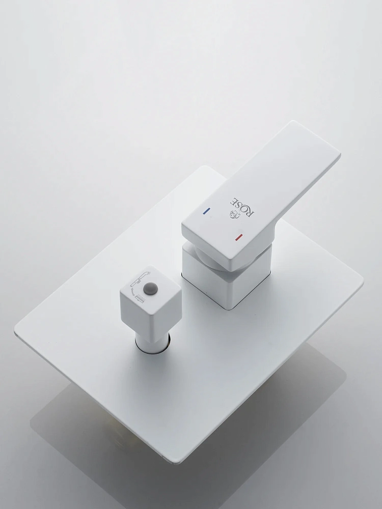 Душевая система Rose R2835C встраиваемая, белый — Изображение 5