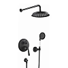 Душевая система Rose R0235H встраиваемая, черный Душевая система Rose R0235H встраиваемая, черный