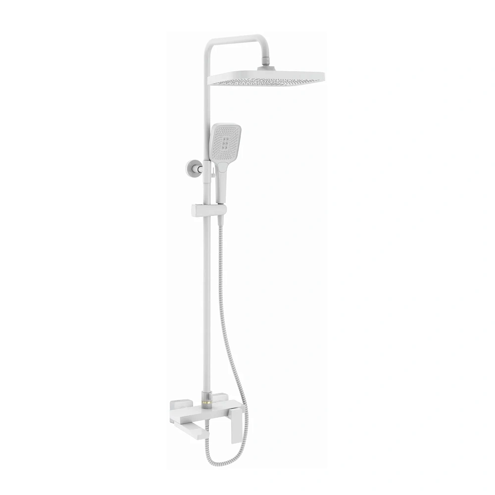 Душевая система Rose R1836C белый — Изображение 1