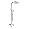 Душевая система Rose R1556F белый/хром Душевая система Rose R1556F белый/хром