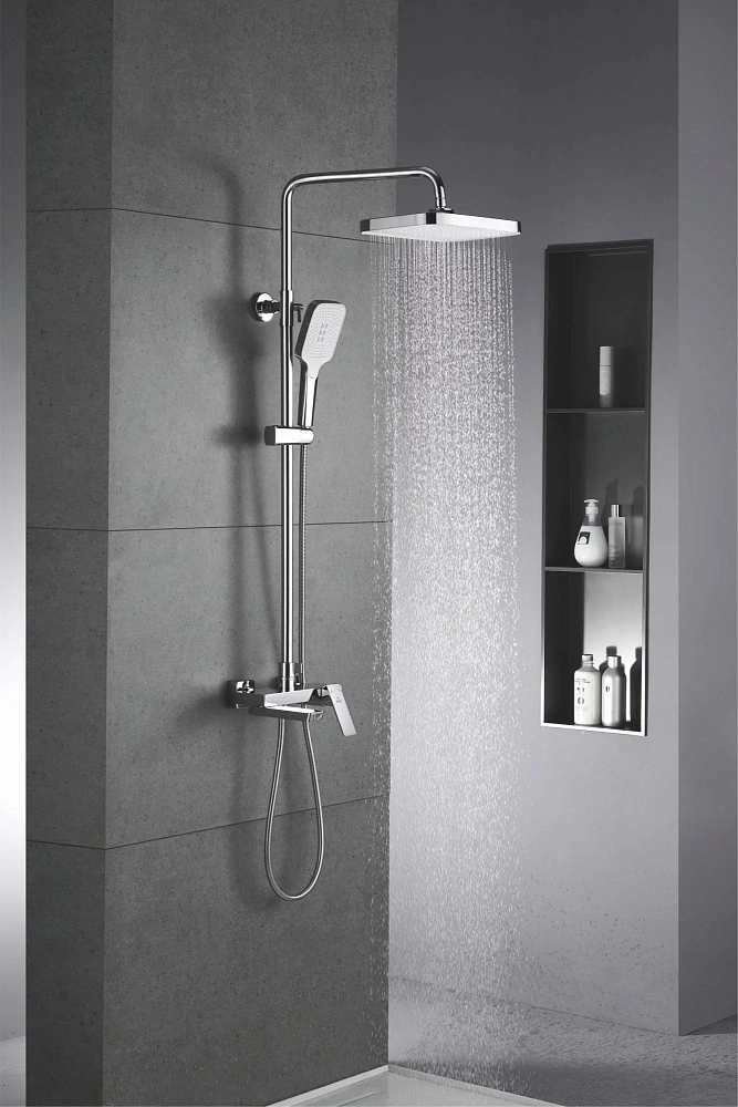 Душевая система Rose R1836 хром — Изображение 3