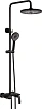 Душевая система Rose R1136H с каскадным изливом, черный Душевая система Rose R1136H с каскадным изливом, черный